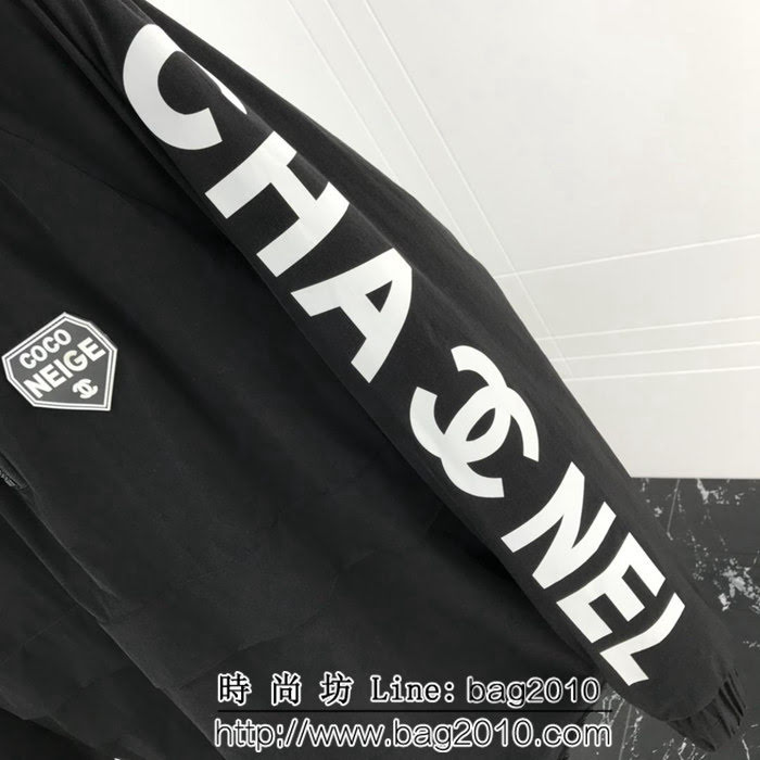 CHANEL香奈兒 18秋冬 最新爆款 兩面穿套頭棉衣 情侶款 ydi1399